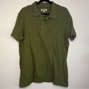 RUXEN green polo shirt men’s size M‎ 100% cotton